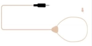 Induction loop with earpiece